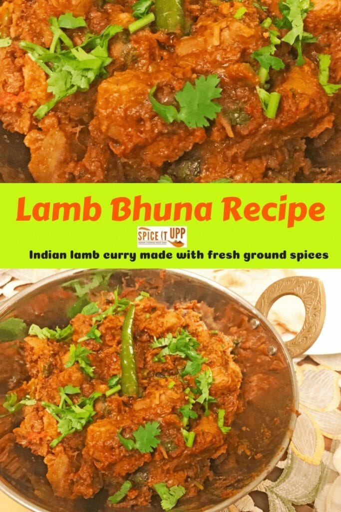 Lamb bhuna recipe - Indian lamb curry recipe . How to make Indian lamb bhuna