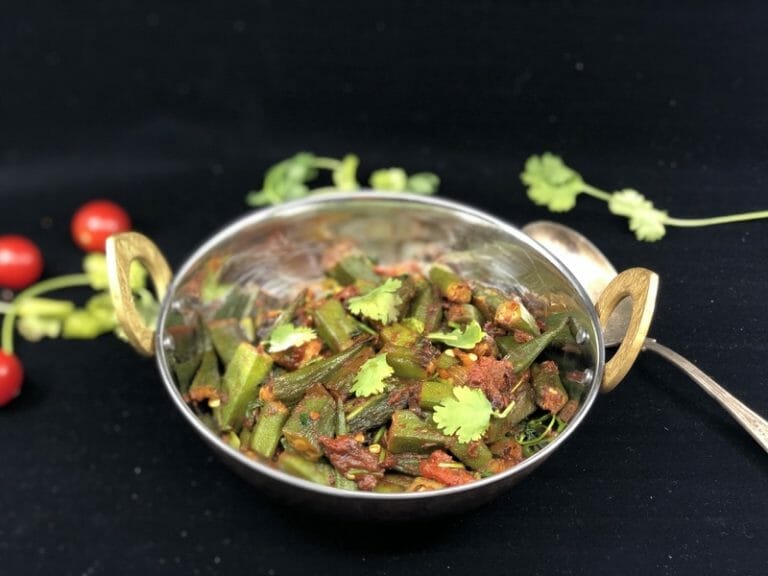 indian okra recipe with tomato